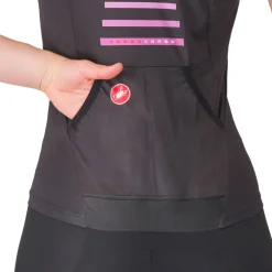 Castelli Free Speed 3 Shirt zonder Mouwen Dames - zwart 010