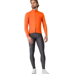 Racefietsjacks < Castelli Perfetto Air Jas Heren - brilliant orange 034
