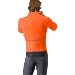 Racefietsjacks < Castelli Perfetto Air Jas Heren - brilliant orange 034
