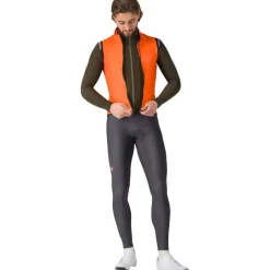 Vesten < Castelli Perfetto Air Vet Heren - briiant orange 034