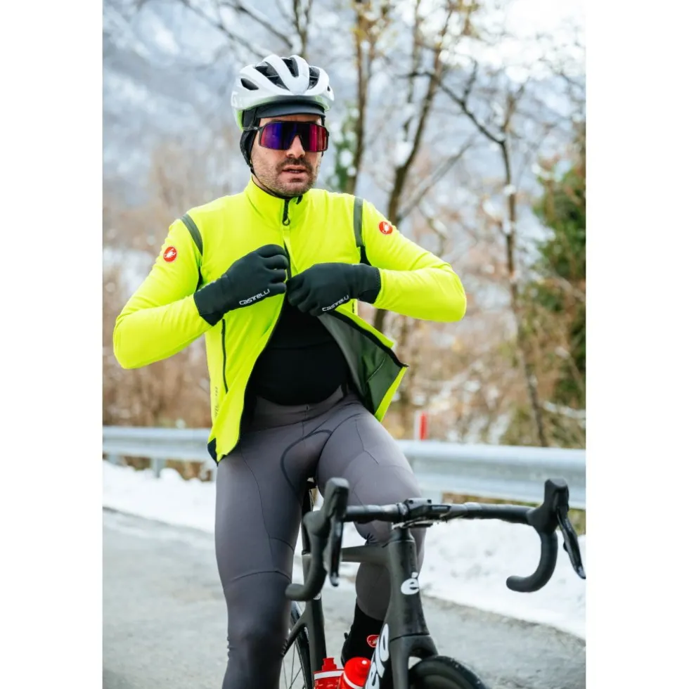 Castelli Perfetto RoS 2 Jas Heren - electric lime/dark grey 383