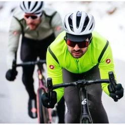 Castelli Perfetto RoS 2 Jas Heren - electric lime/dark grey 383