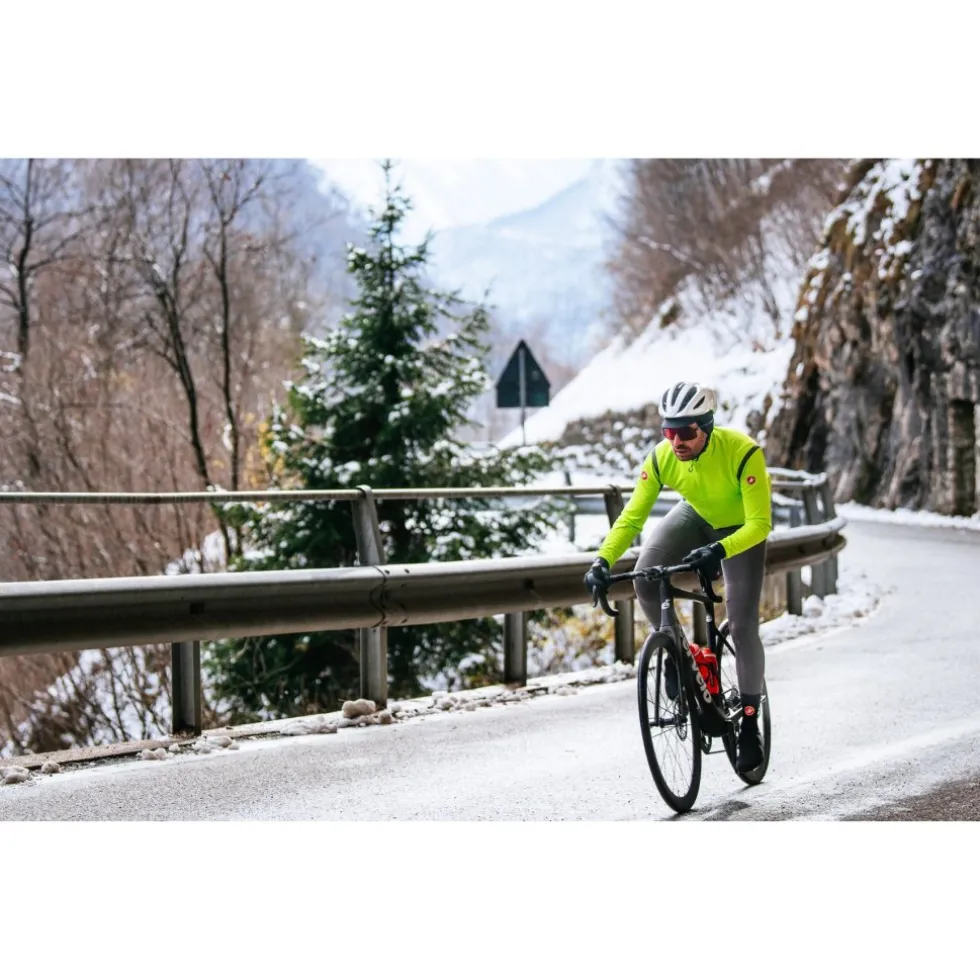 Castelli Perfetto RoS 2 Jas Heren - electric lime/dark grey 383