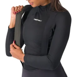 Winterbroeken < Castelli Poare 2 Fietbroek et Brete Dae - zwart 010
