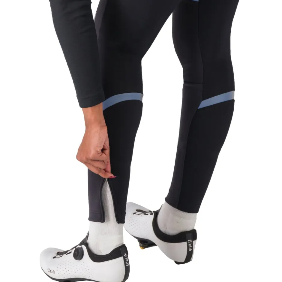 Winterbroeken < Castelli Poare 2 Fietbroek et Brete Dae - zwart 010