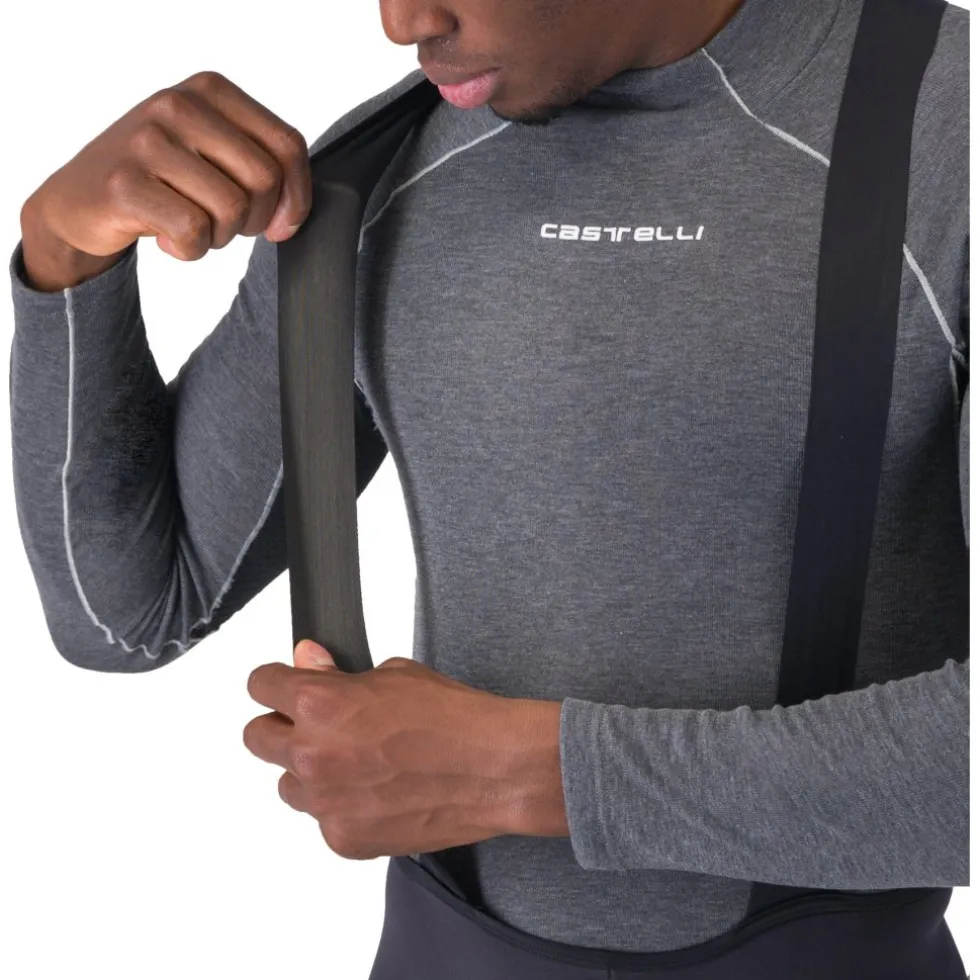 Castelli Polare 4 Fietsbroek met Bretels Heren - zwart 010
