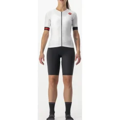 Castelli Premio Tri Speed Malla Corta Dames - zwart 010