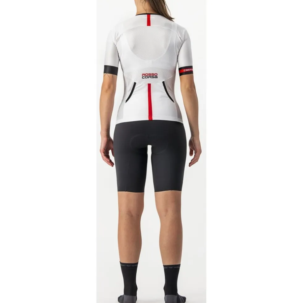 Castelli Premio Tri Speed Malla Corta Dames - zwart 010