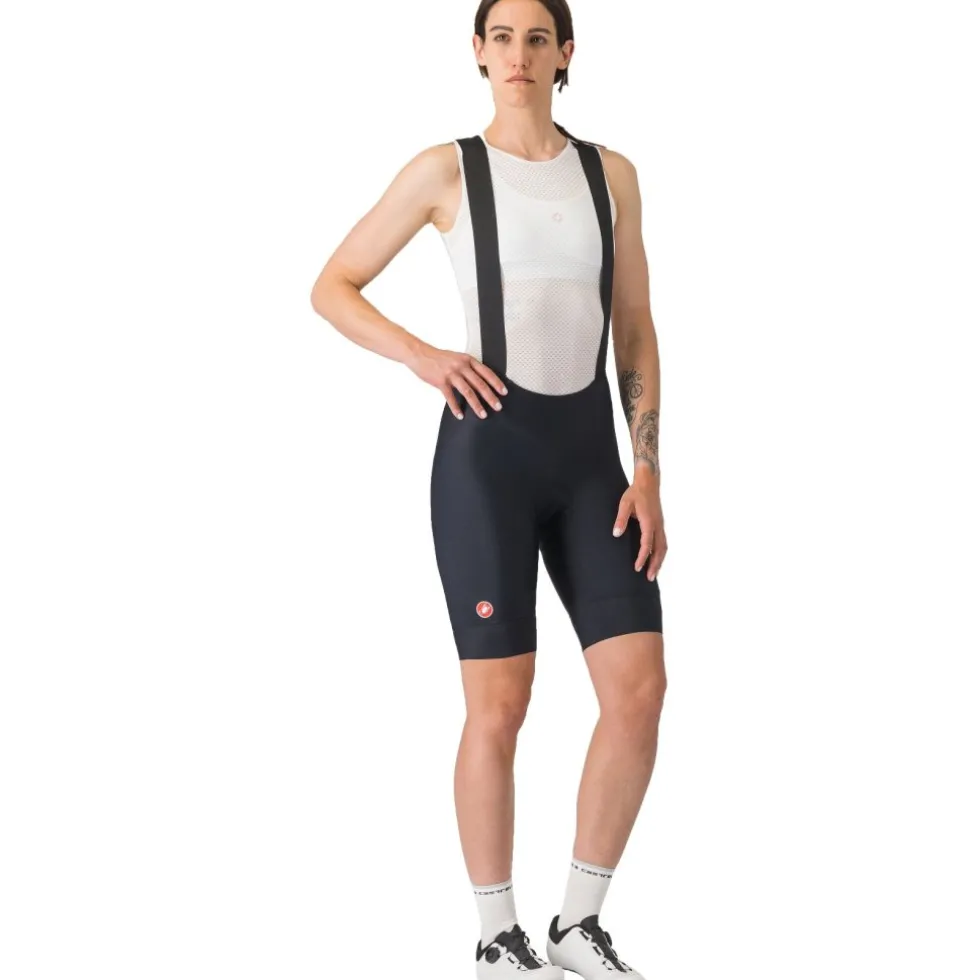 Castelli Prima 2 DT Fietsshort met Bretels Dames - zwart/zwart 010