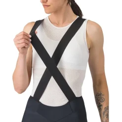 Castelli Prima 2 DT Fietsshort met Bretels Dames - zwart/zwart 010