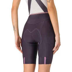 Castelli Prima 2 DT Fietsshort met Bretels Dames - dark night shade/deep purple 513