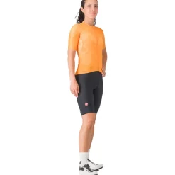 Wielrenbroeken < Castelli Pria 2 Fiethort Dae - zwart/zwart 010