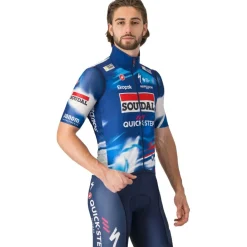 Castelli Pro Light Windvest Team Soudal Quick-Step Heren - score/blue-red 150