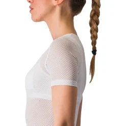 Castelli Pro Mesh Hemd met Korte Mouwen Dames - wit 001