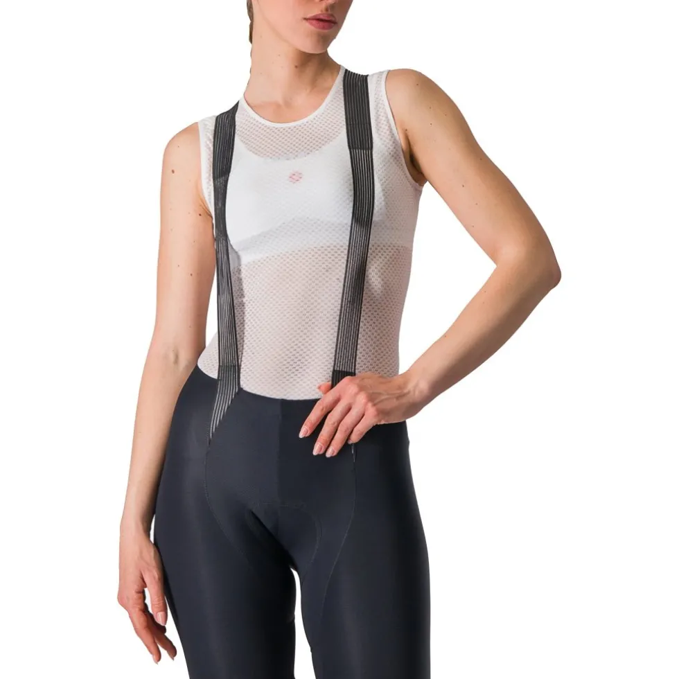 Castelli Pro Mesh Hemd zonder Mouwen Dames - wit/zwart 001