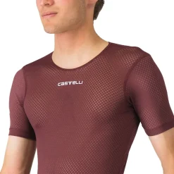 Castelli Pro Mesh 2.0 Onderhemd Heren - deep bordeaux 625