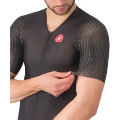 Trisuits|Trisuits < Castelli PR 2 peed Racebody Heren - zwart 010