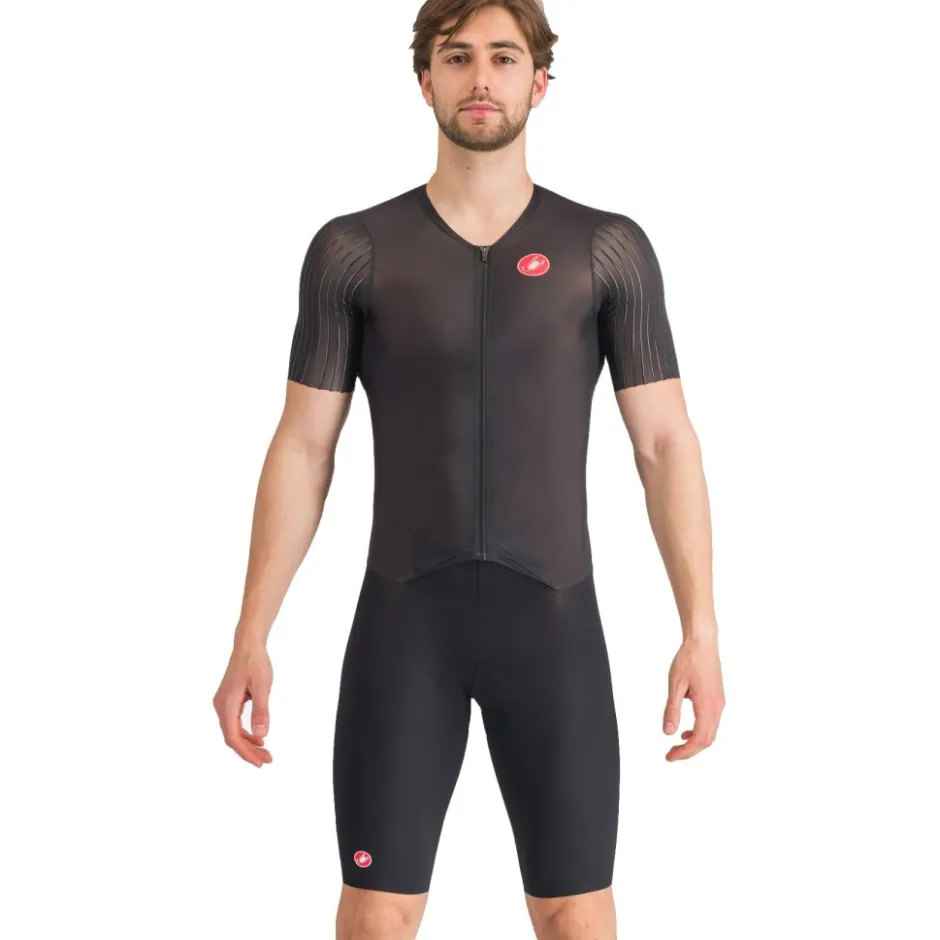 Trisuits|Trisuits < Castelli PR 2 peed Racebody Heren - zwart 010
