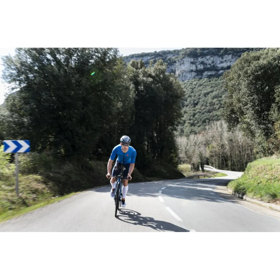Trisuits|Trisuits < Castelli PR 2 Speed Racebody Heren - belgian blue/white-azzurro ita 424