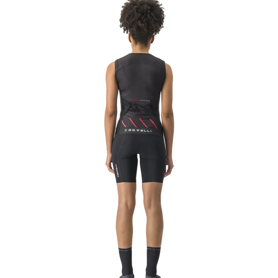 Broeken < Castelli Ride-Run Shorts Dames - zwart 010
