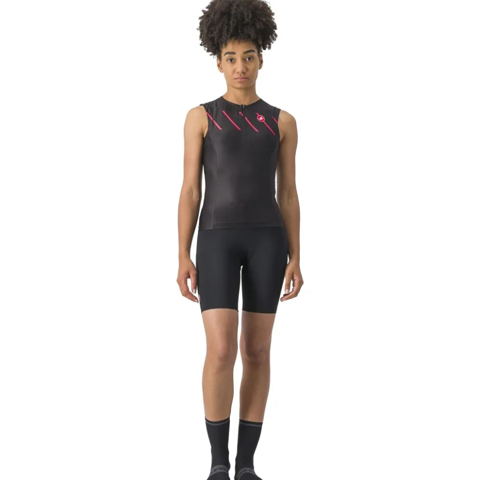 Broeken < Castelli Ride-Run Shorts Dames - zwart 010