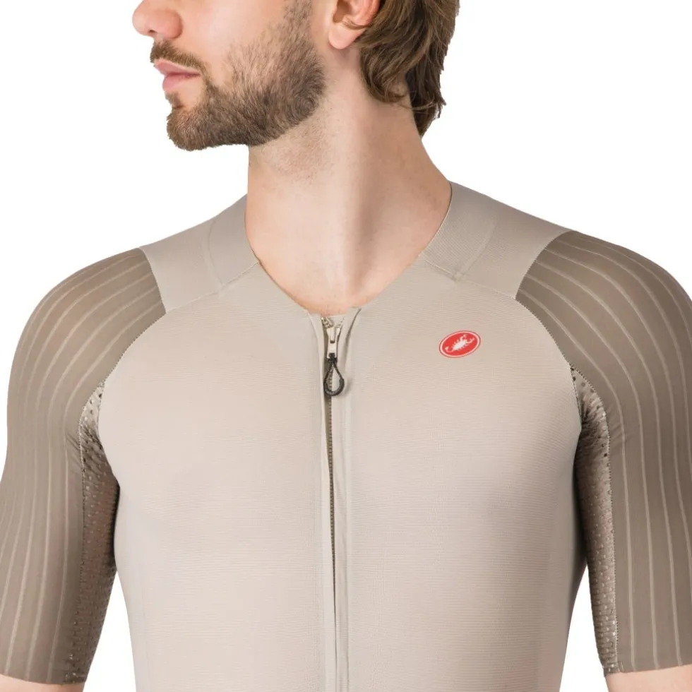 Castelli Sanremo S Speed Racebody Heren - clay/white 294