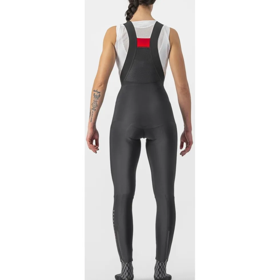 Castelli Sorpasso RoS Dames Fietsbroek met Bretels - zwart 010