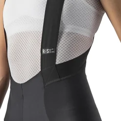 Castelli Sorpasso RoS Dames Fietsbroek met Bretels - zwart 010