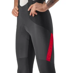 Castelli Sorpasso RoS Fietsbroek met Bretels Heren - zwart rood 023