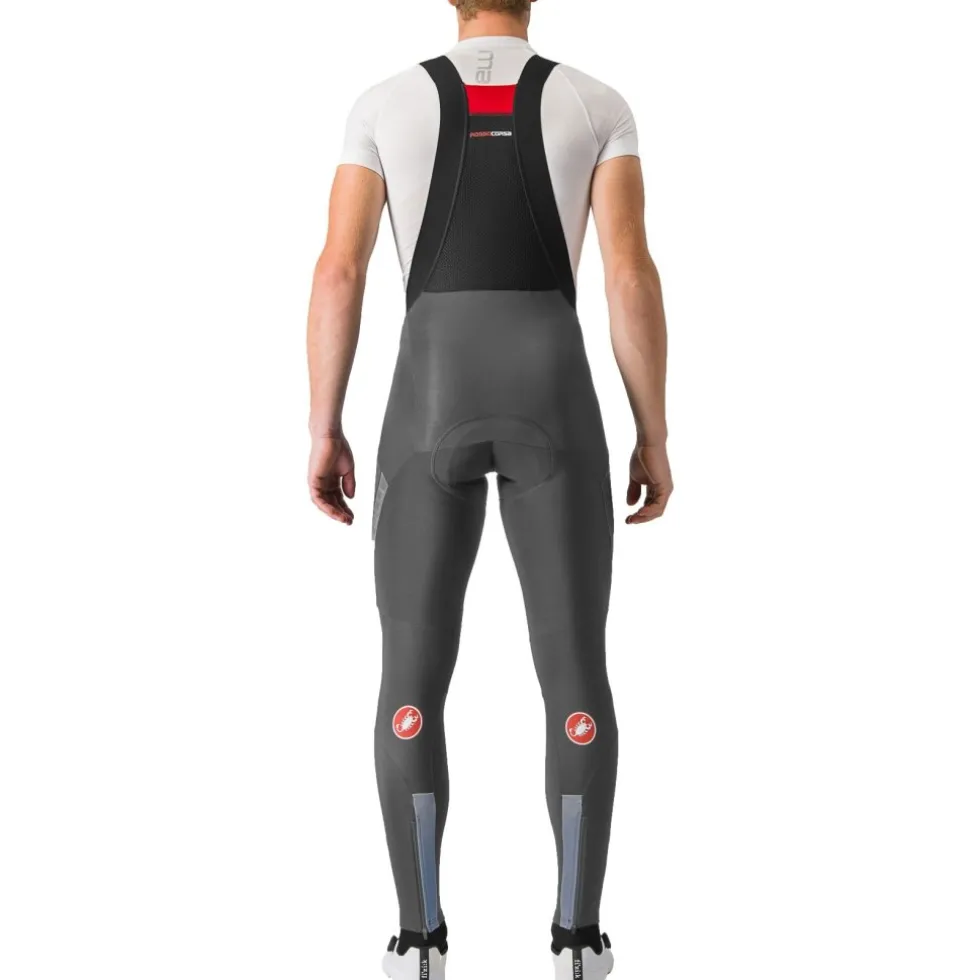 Castelli Sorpasso RoS Fietsbroek met Bretels Heren - dark grey 030