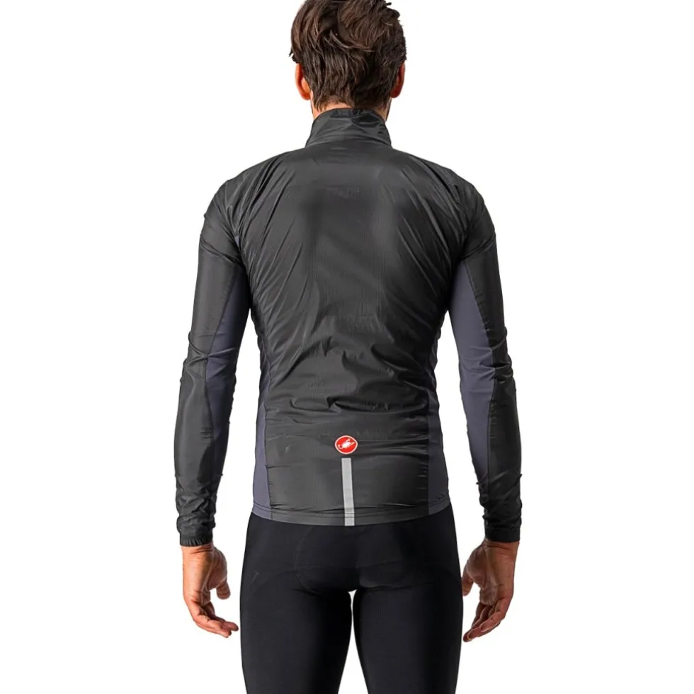 Castelli Squadra Stretch Jas Heren - light black/dark grey