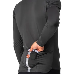 Castelli Squadra Stretch Jas Heren - silver grey/dark grey