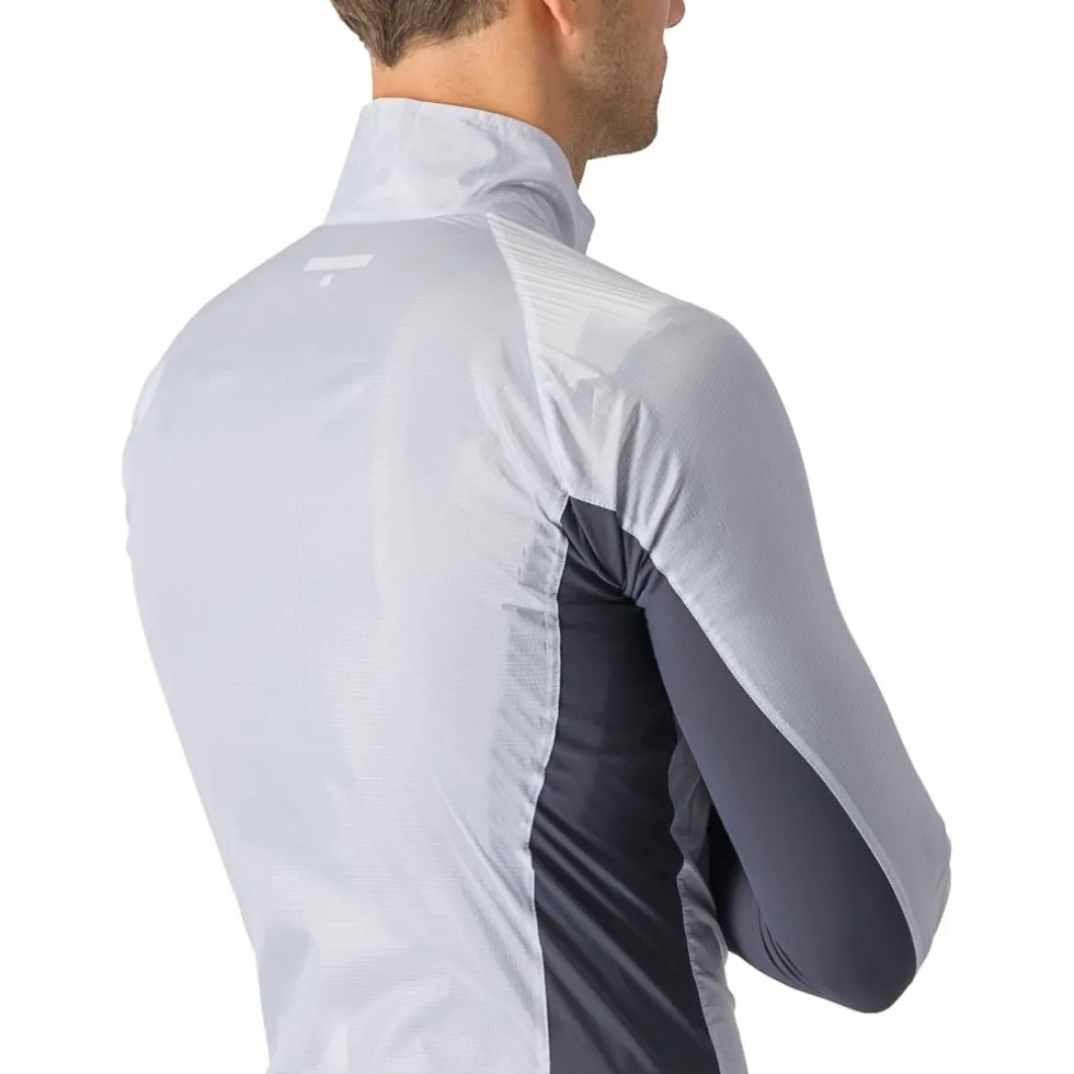 Castelli Squadra Stretch Jas Heren - silver grey/dark grey
