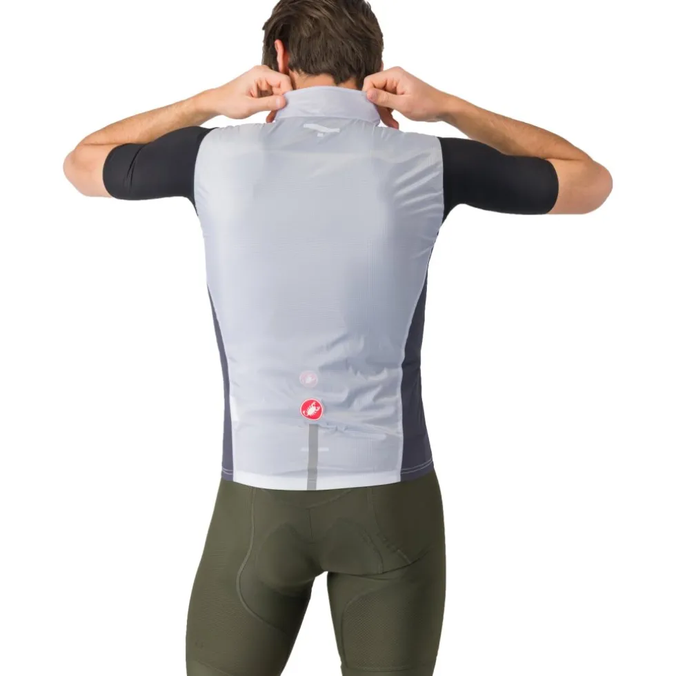 Castelli Squadra Stretch Vest Heren - silver grey/dark grey