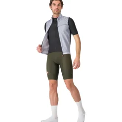 Castelli Squadra Stretch Vest Heren - silver grey/dark grey
