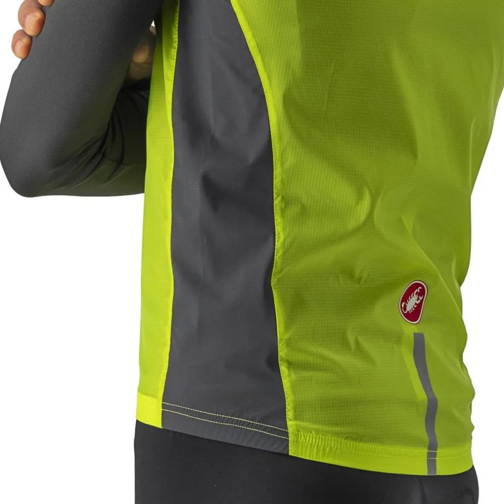 Castelli Squadra Stretch Vest Heren - light black/dark grey