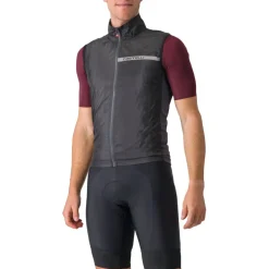 Castelli Squadra Stretch Vest Heren - light black/dark grey