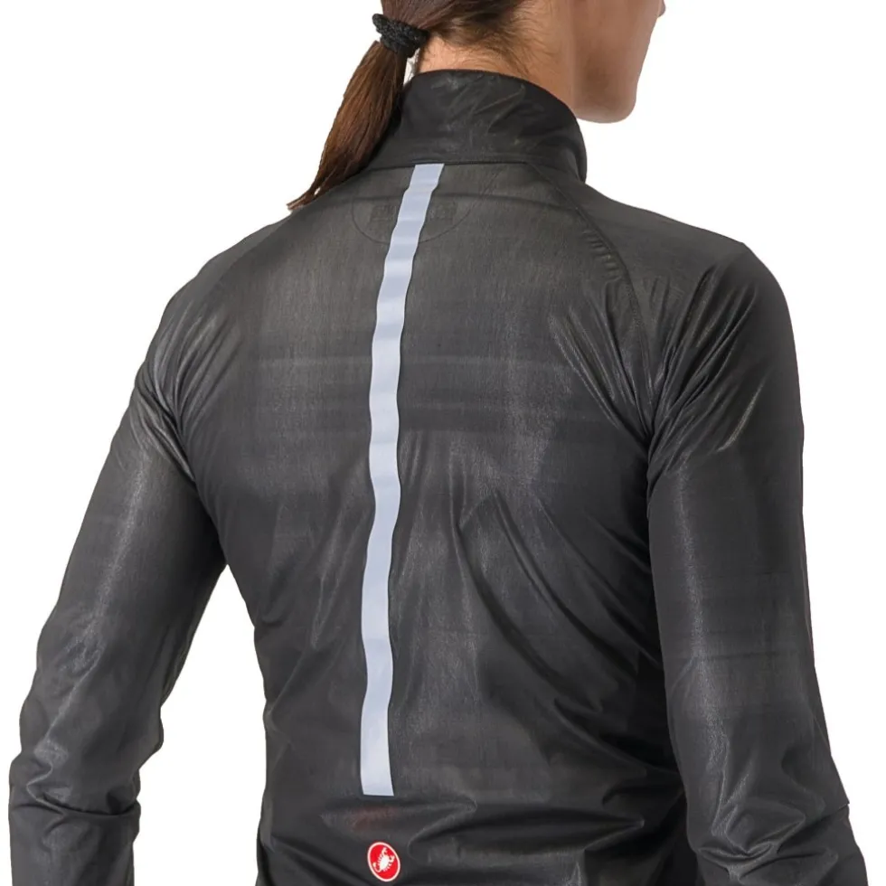 Castelli Squall Shell Jas Dames - light black/silver grey 085