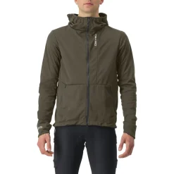 Castelli Trail Hoodie Jas Heren - tarmac 304