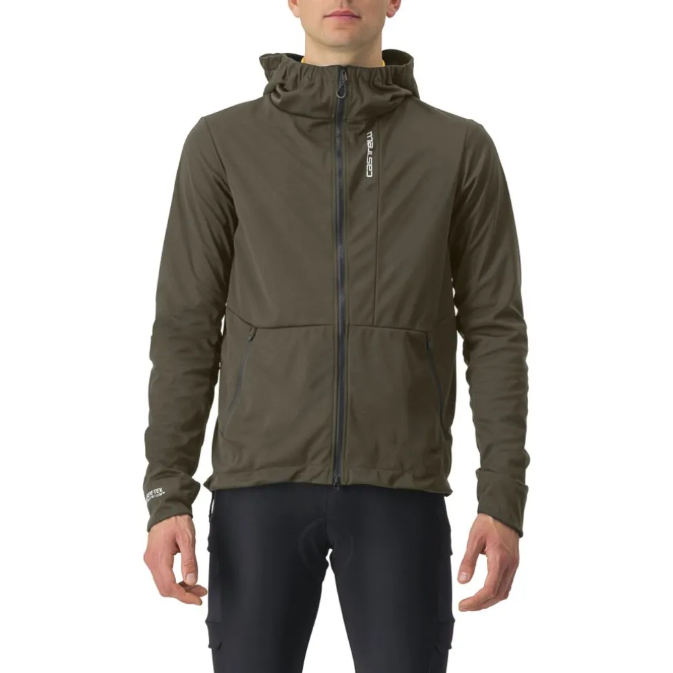 Castelli Trail Hoodie Jas Heren - tarmac 304