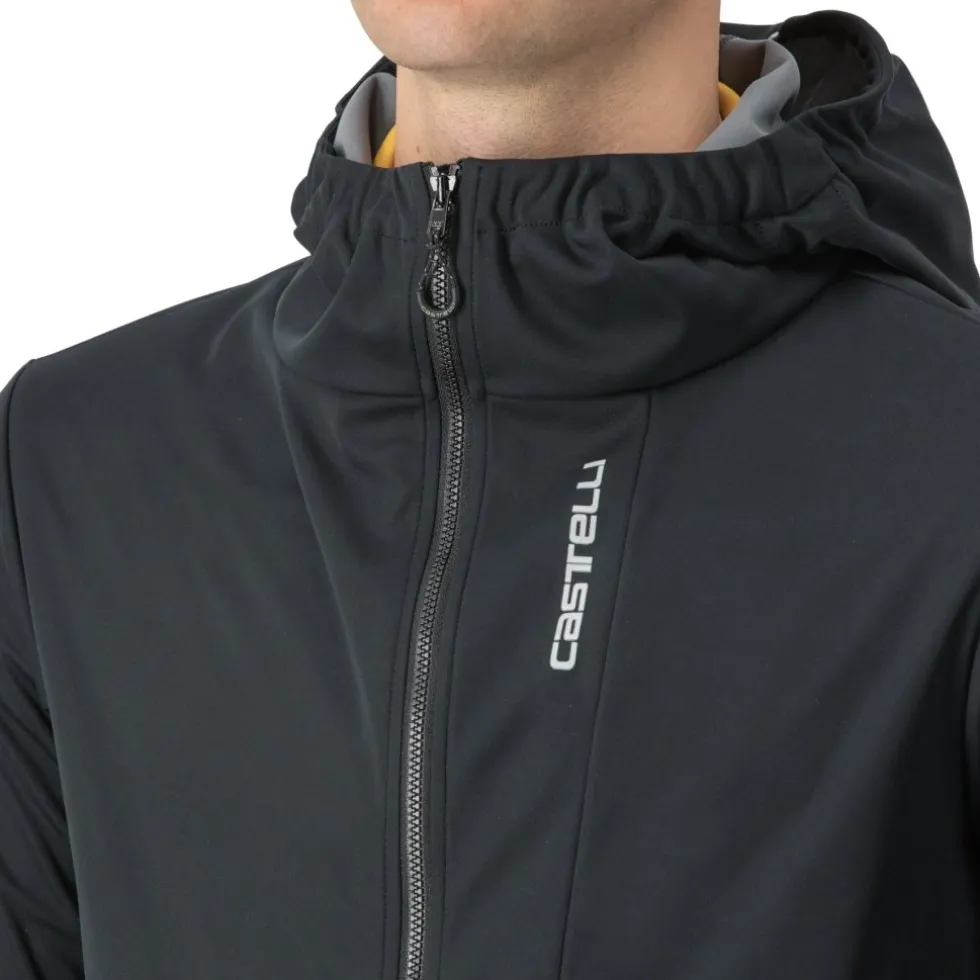 Castelli Trail Hoodie Jas Heren - tarmac 304