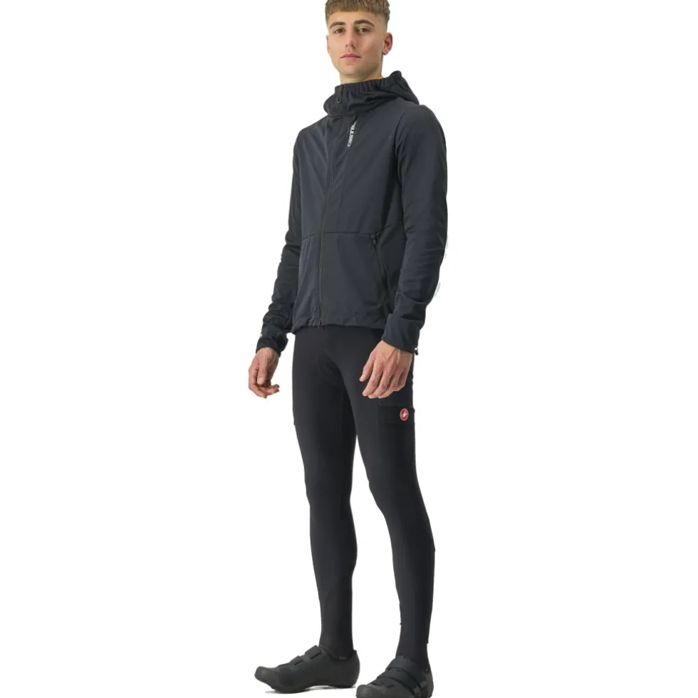 Castelli Trail Hoodie Jas Heren - tarmac 304