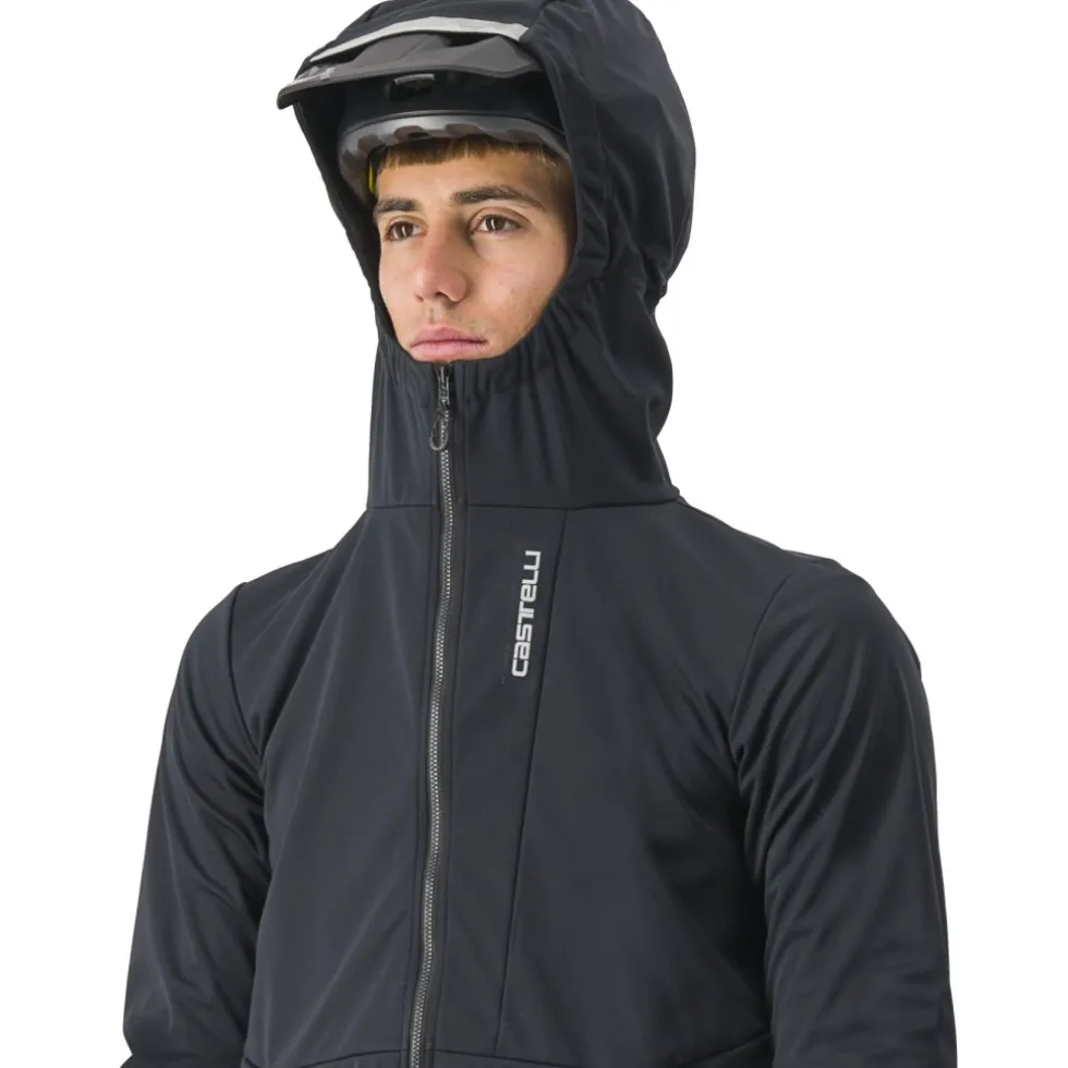 Castelli Trail Hoodie Jas Heren - tarmac 304