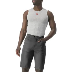 Castelli Unlimited Baggy Fietsshort Heren - dark grey/black 030