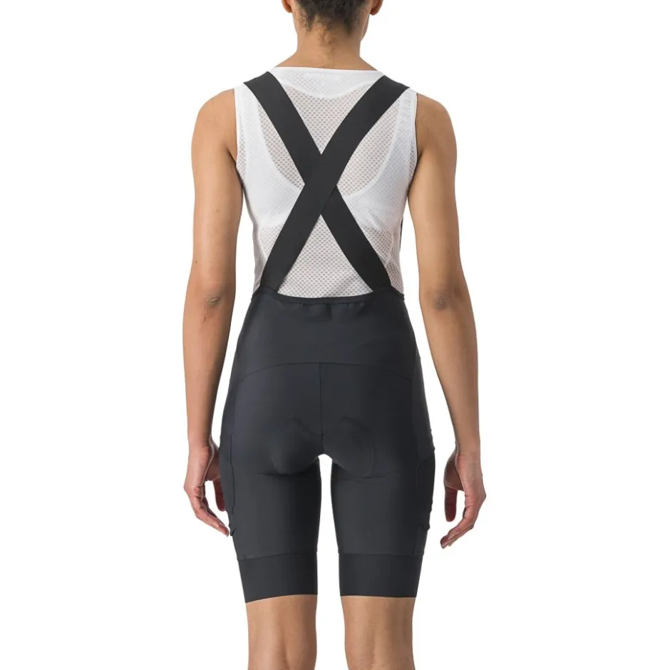 Bib Shorts|Wielrenbroeken < Castelli Uniited Cargo Dae Fiethort et Brete - zwart 010