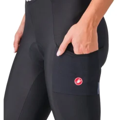 Castelli Unlimited DT Fietsbroek met Bretels Dames - zwart 010