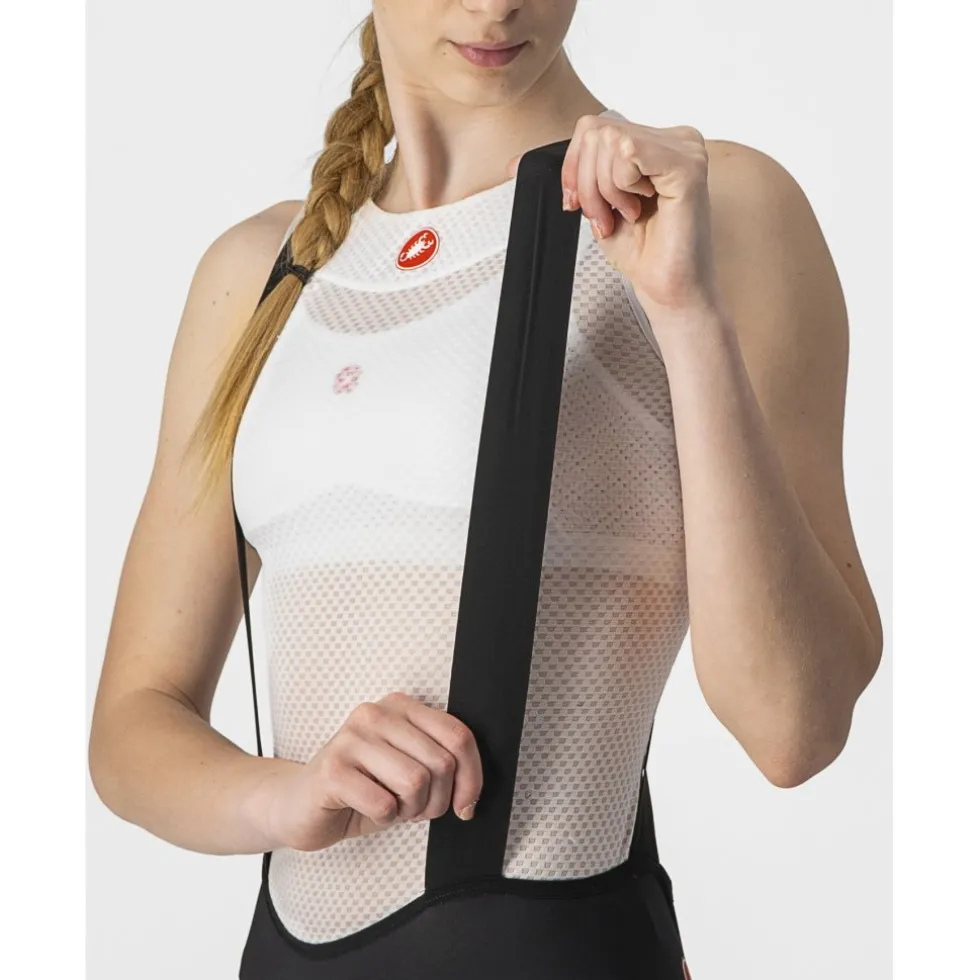 Castelli Unlimited DT Liner Fiets-Binnenshort met Bretels Dames - zwart 010