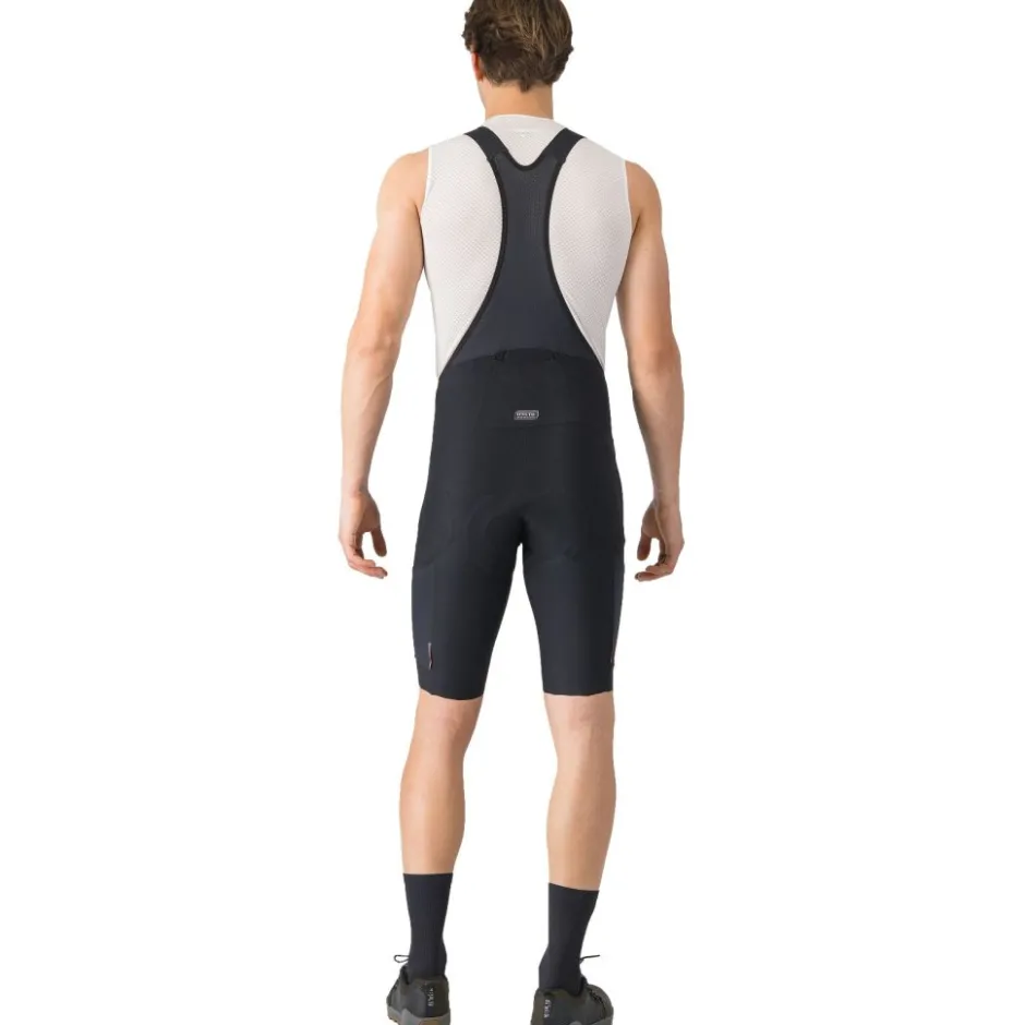 Bib Shorts|Wielrenbroeken < Castelli Uniited Endurance Fiethort et Brete Heren - zwart 010