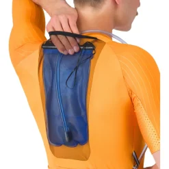 Castelli Unlimited Speedsuit Heren - vivid orange/hot sauce-black 863