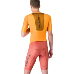 Castelli Unlimited Speedsuit Heren - vivid orange/hot sauce-black 863